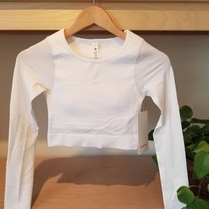 Lululemon Crop Top - White